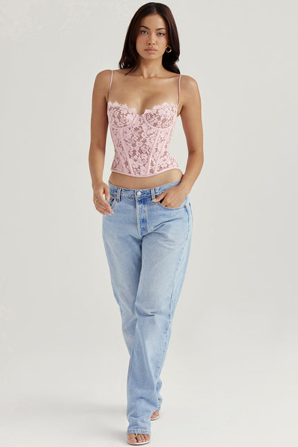Monaco Lace Corset Top