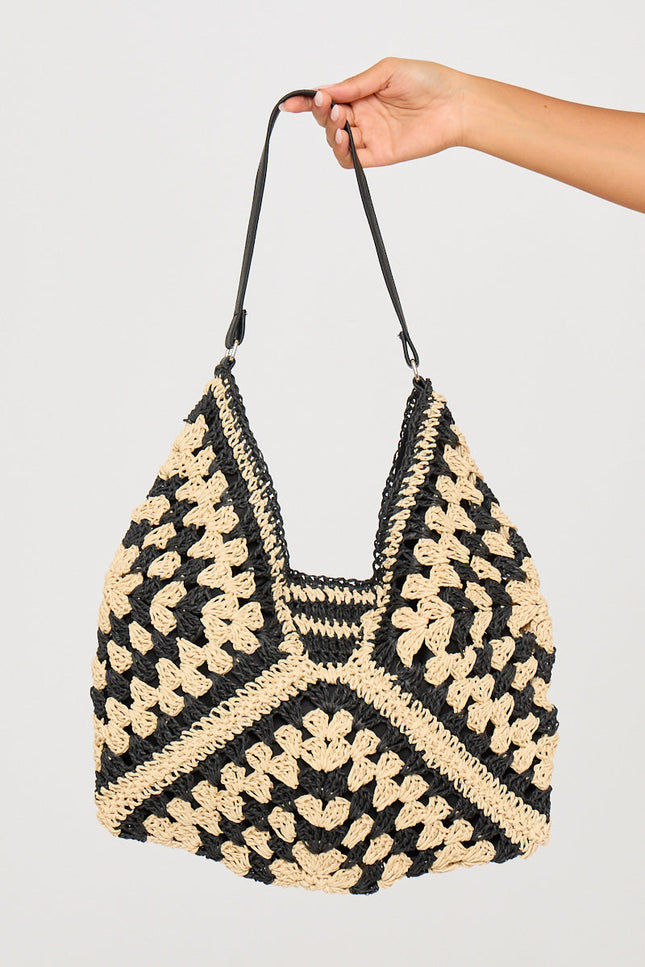 Porto Crochet Shoulder Bag