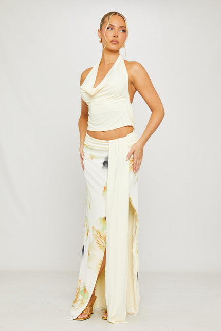 Taormina Floral Skirt Set