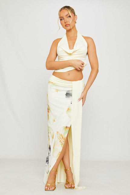 Taormina Floral Skirt Set