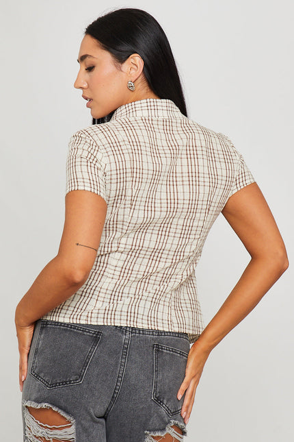 Provence Check Shirt