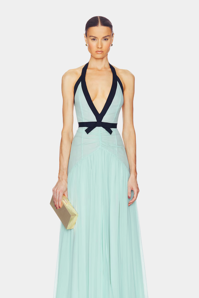 Valoise Chiffon Maxi Dress