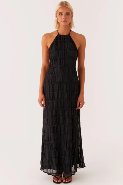 Trieste Halter Maxi Dress