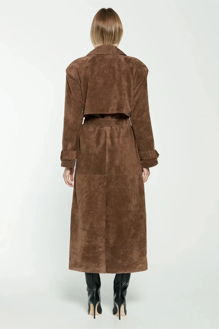 Isolde Suede Coat