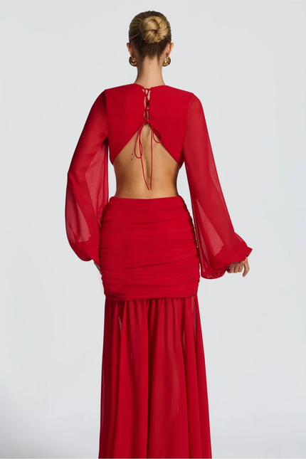 Ferrara Chiffon Maxi Dress