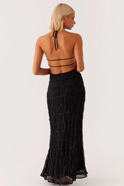 Trieste Halter Maxi Dress