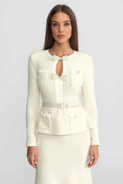 Torino Tweed Midi Dress