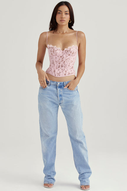 Monaco Lace Corset Top