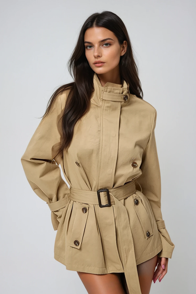 Marvina Shawl Trench Coat