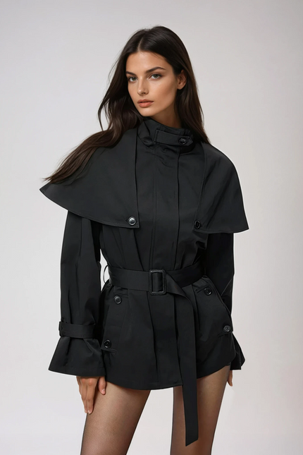 Adrienne Shawl Trench Coat