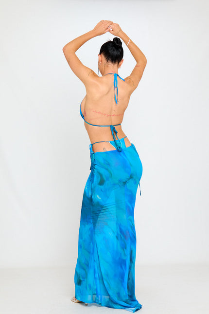 Ibiza Ocean Skirt Set