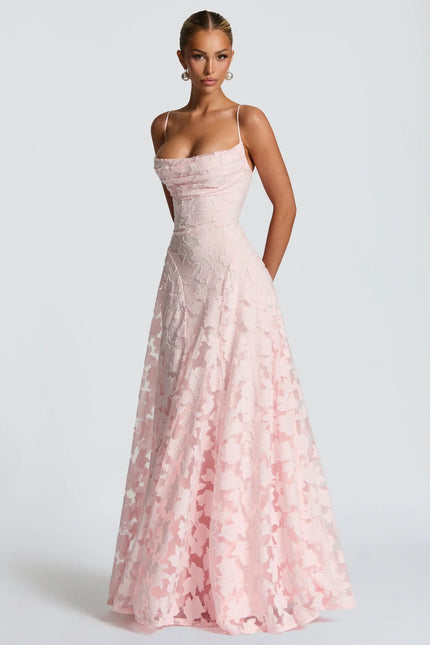 Diana Jacquard Gown