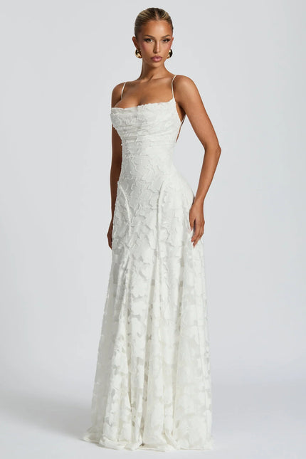 Diana Jacquard Gown