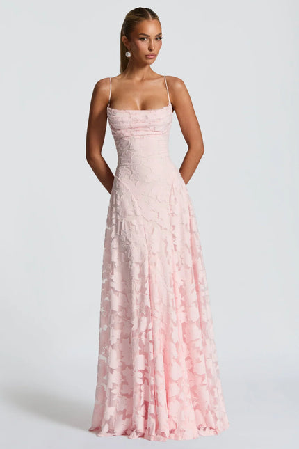 Diana Jacquard Gown