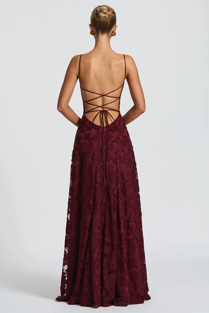 Diana Jacquard Gown