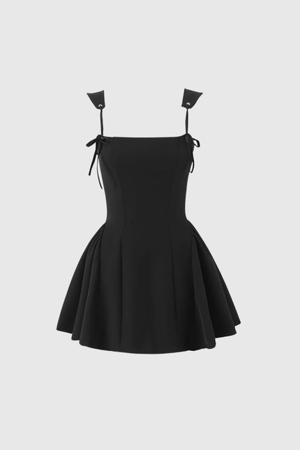 Maia Sculpted Ruffle Mini Dress