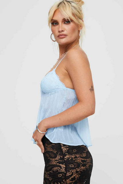 Elise Pleated Camisole