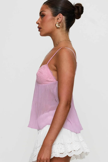 Elise Pleated Camisole