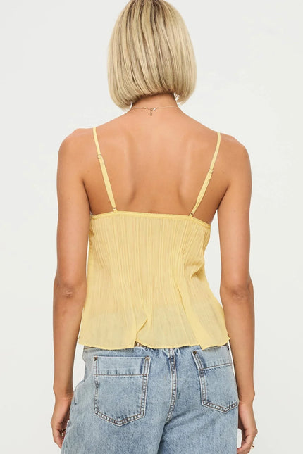 Elise Pleated Camisole