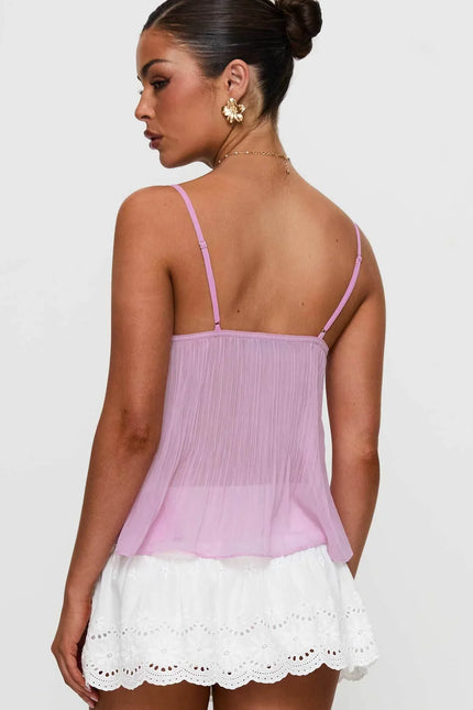 Elise Pleated Camisole