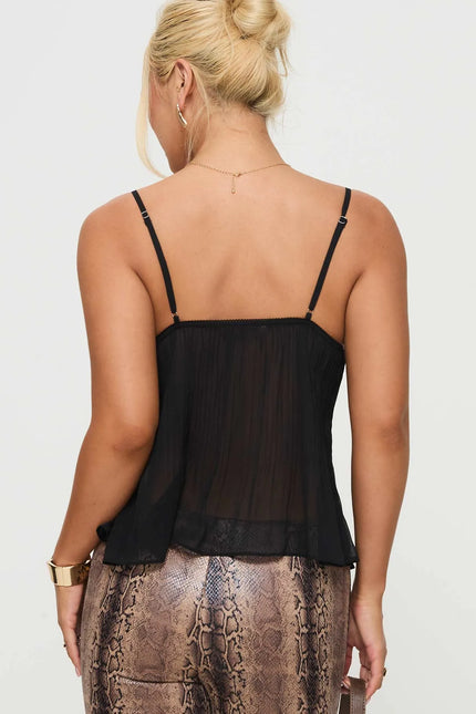 Elise Pleated Camisole