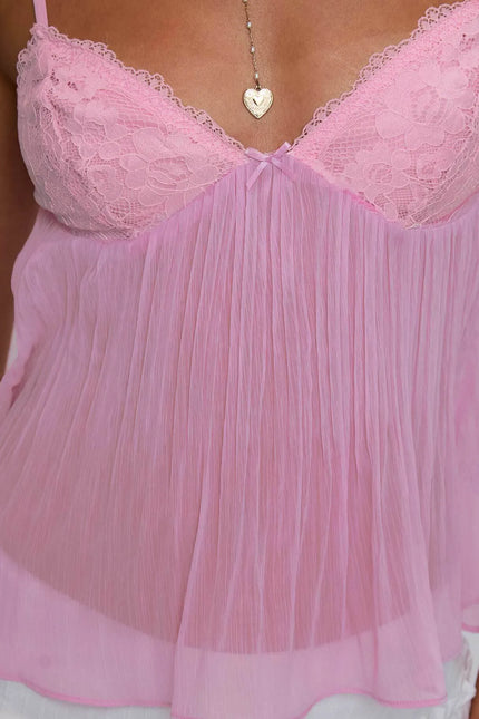 Elise Pleated Camisole