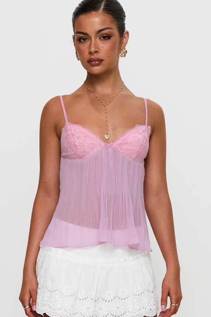 Elise Pleated Camisole