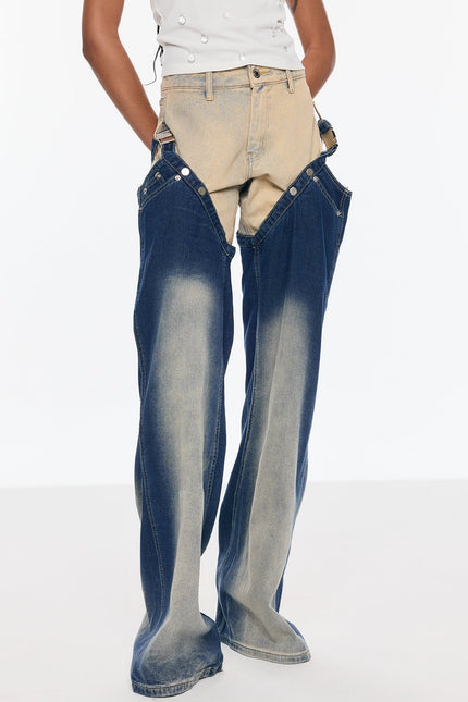 Vienna Deconstruct Two Piece Jeans