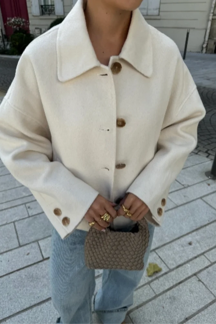 Cambridge Boxy Wool Blend Jacket