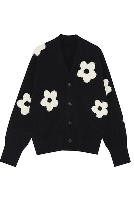 Isabella Floral Knit Cardigan
