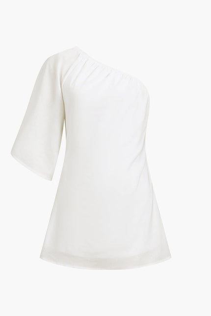 Positano One Shoulder Dress