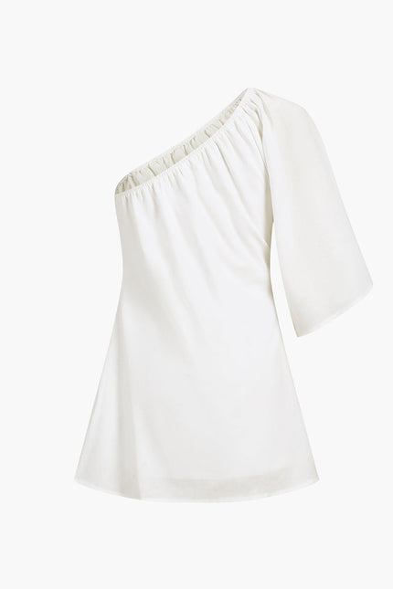 Positano One Shoulder Dress