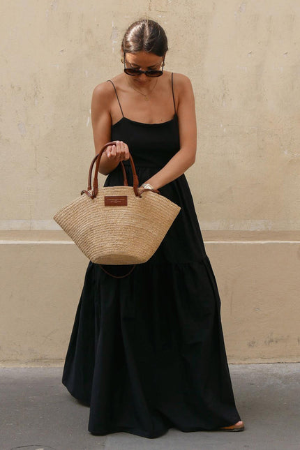 Taormina Open Back Maxi Dress