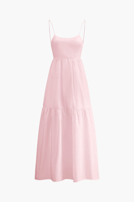 Taormina Open Back Maxi Dress