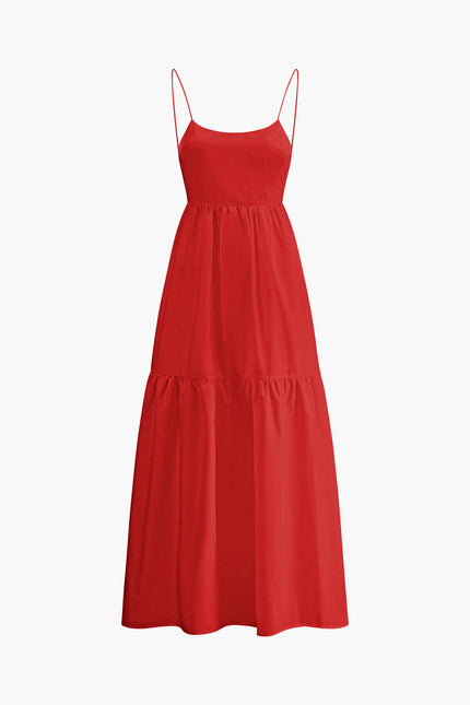 Taormina Open Back Maxi Dress