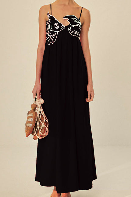 Sicilia Red Maxi Dress