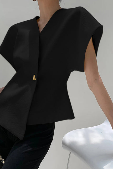 Amélie V-Neck Blouse