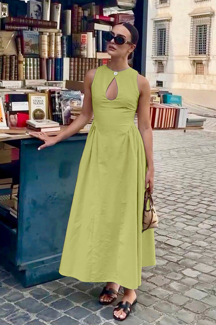 Merida Keyhole Midi Dress