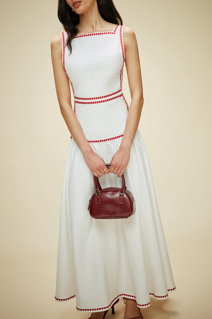 Ravello Embroidered Maxi Dress