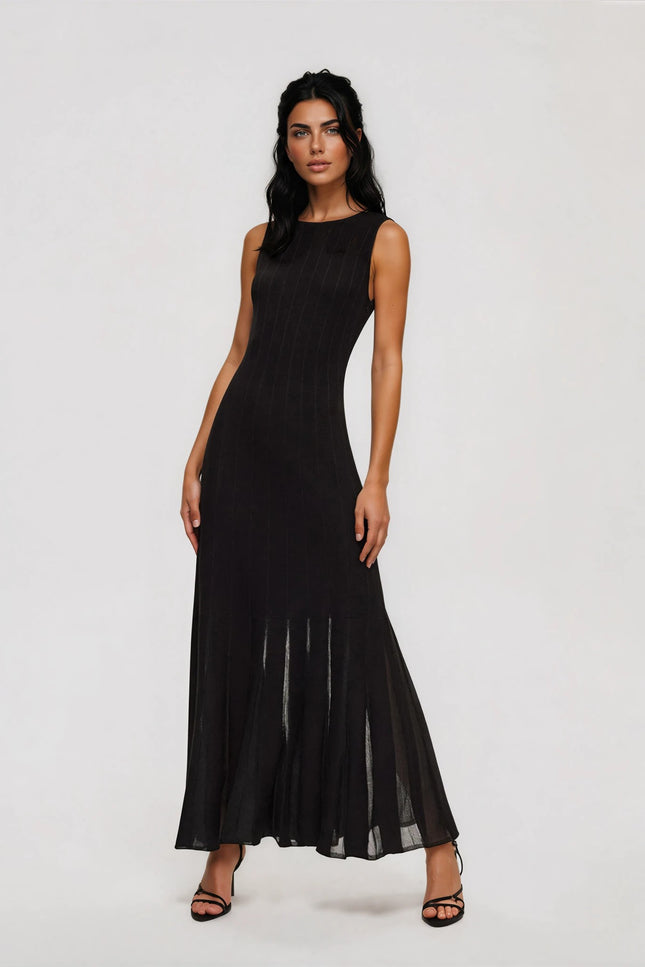 Torino Black Maxi Dress