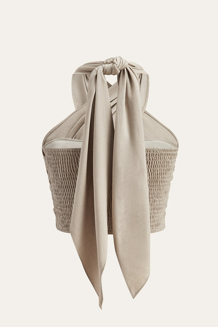 Sorrento Draped Halter Top