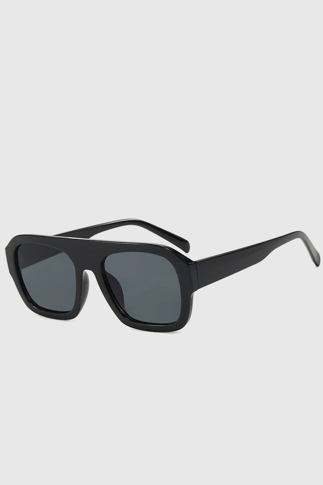 Mykonos Leopard Printed Square Sunglasses