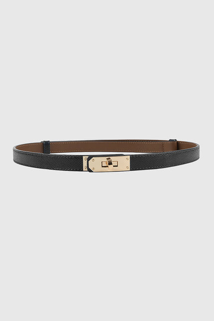 Milano Lock Leather Belt