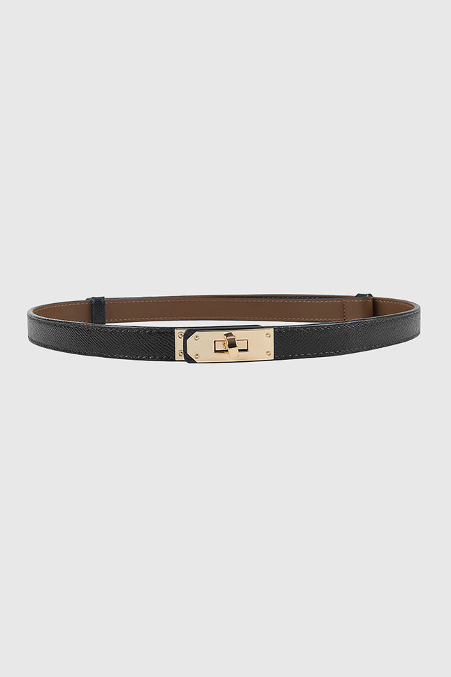 Milano Lock Leather Belt