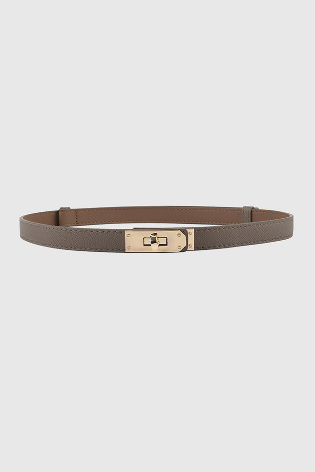 Milano Lock Leather Belt