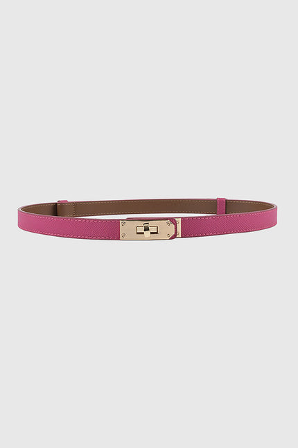 Milano Lock Leather Belt