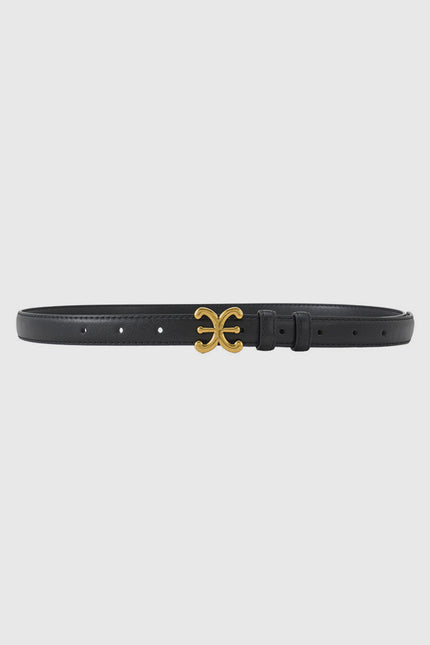 Ravello Emblem Leather Belt