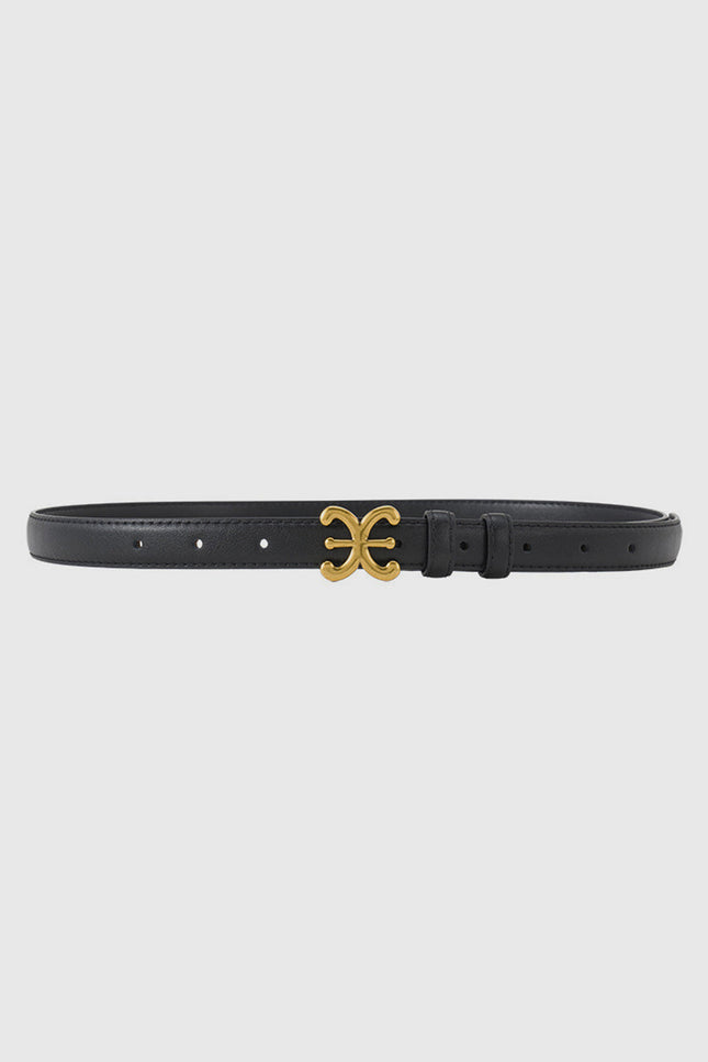Ravello Emblem Leather Belt