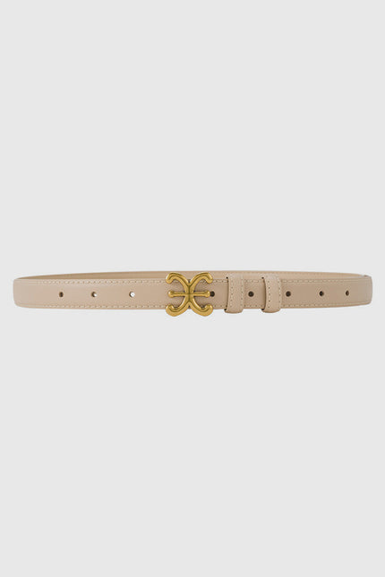 Ravello Emblem Leather Belt