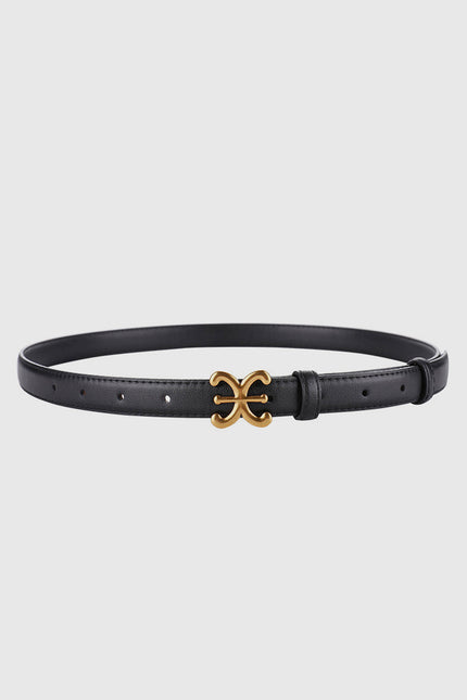 Ravello Emblem Leather Belt